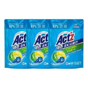 액츠 캡슐 3X 딥클린 26개입, 3개