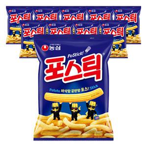농심 포스틱, 84g, 10개