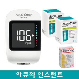 아큐첵 인스턴트혈당측정기+시험지200매+솜200매외