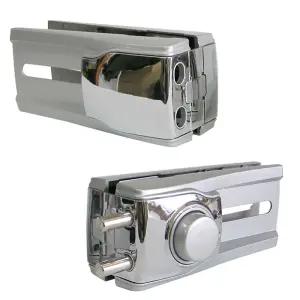 4-4 공구생활 강화 도어 도어락 그리핀3 양문용 유리문 도어록 열쇠 잠금장치