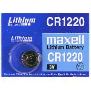 맥스웰 CR1220/ 리튬형-1알/ 38mAh
