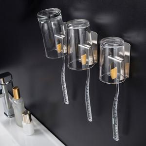 스테인레스 스텐 칫솔 꽂이 걸이 거치대 양치컵 걸이 치약 욕실용품 화장실 세면대 수납 인테리어 정리
