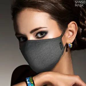 귀안아픈 빨아쓰는 숨쉬기편한 비말차단 영화 연예인 운동 컬러 패션 아에르 타입 면 마스크- 특대형 중형