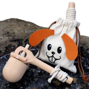 이중돌림 나무팽이/원목/팽이치기/전통놀이