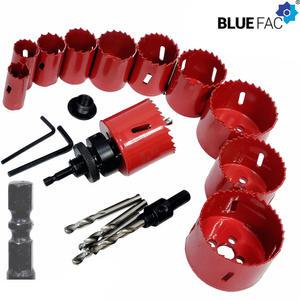 블루팩 바이메탈 롱 홀쏘 BHBC-17P세트 스텐 홀커터