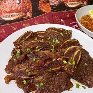 미국산 양념 LA 꽃갈비 500g 4개 소갈비 일품나라