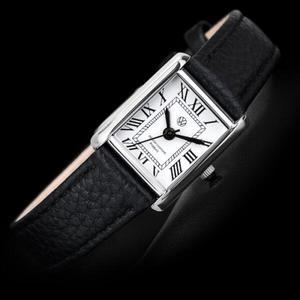 [아트박스]/폭스바겐 [폭스바겐] 스퀘어 손목시계 여성 가죽시계 4종 택1