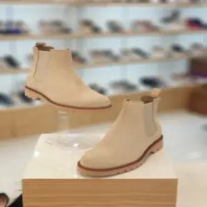 [미소페] by미소페 남성 스웨이드 첼시 부츠 (3cm) 122246005