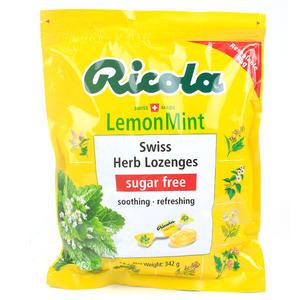 리콜라 스위스 허브캔디 레몬민트 342G 1개