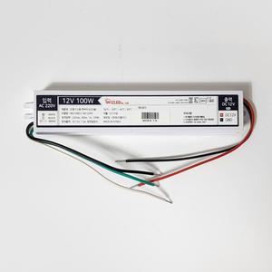 위즈엘이디 LED 방수 SMPS 100W 12V SLIM IP68 SELV 컨버터 안정기