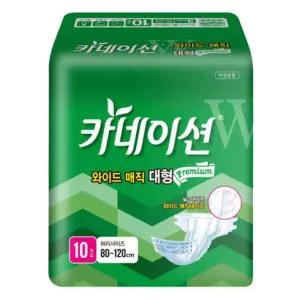카네이션 W2와이드매직 대형80매 성인용기저귀 겉기저귀