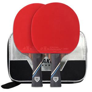AK6 프로 탁구채 탁구라켓2개+케이스1개