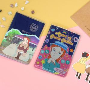 빨강머리앤 캐릭터 투명 여권 케이스 파우치 커플 가족 여권 케이스 커버