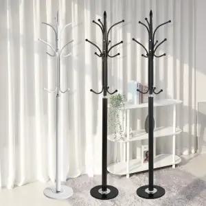 SR 튼튼한 철제 스탠드 옷걸이 행거 기둥옷걸이