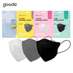 구디즈 마스크 KF94 대형 새부리형 100매 국내생산