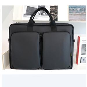 [국내생산] T7  투포켓 빅사이즈 서류가방 노트북 가방 + 노마드 파우치  / 43.1cm 40.6cm 수납/ 갤럭시북5 그램 맥북프로