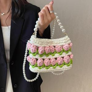 뜨개질 가방만들기 DIY코바늘 패키지 손뜨개 크로스백