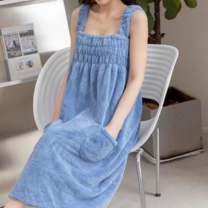 힙앤바디 여성 목욕가운 샤워가운 호텔 수영 캠핑 골프 사계절 두꺼운