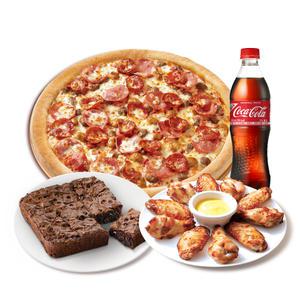 [파파존스] 오리지널 올미트(R)+파파스 윙+브라우니