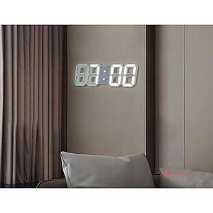벽시계 벽걸이 led 디지털 전자 무소음 무선 인테리어 사무실 거실 무브먼트 건전지 집들이 붙이는 벽에def
