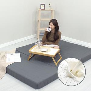 라임베드 천연라텍스 10cm 싱글 매트리스 통판&접이식