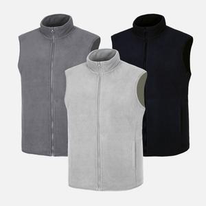 폴라폴리스 조끼 본딩 후리스 베스트 경량 사무실 빅사이즈 플리스조끼