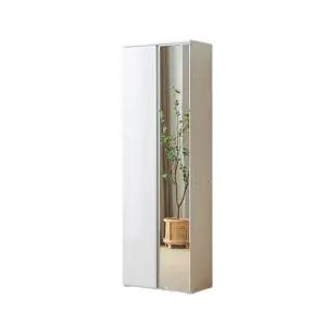 전신거울 키큰신발장 슬림 현관수납장 8단 800 학교신발장 현관장