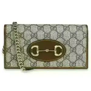 디몬트 구찌 여성 1955 홀스빗 미니 체인 크로스백(베이지) 621892 92TCG 8563