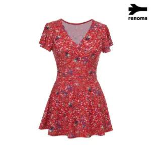 [롯데백화점]레노마 여성 플라워 셔링 스커트 원피스 LS2C901