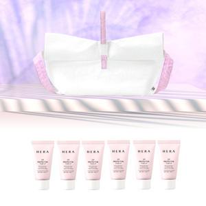 헤라 미니 보냉파우치 + 헤라 유브이 프로텍터 톤업 선크림 90ml(15ml x 6개) 세트
