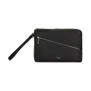 [에스티듀퐁](강남점)네오캡슐그레인 미디움 클러치 블랙 CG181243Z