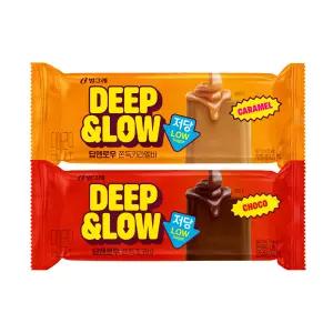 빙그레 딥앤로우 쫀득 바 아이스크림 18개