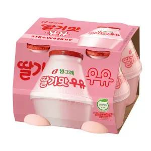 [빙그레] 딸기맛 우유 240ml4