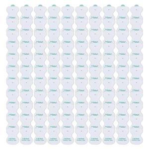 EMS 전극 패드 재사용 가능 마사지 패치, 10 대 디지털 치료기 전극, 3.5mm, 100 개, 50 개, 10 개