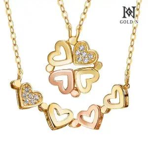 골드앤 14K 체인지 러브 목걸이