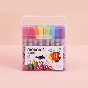 모나미24색 유성매직세트 유성펜 마카펜