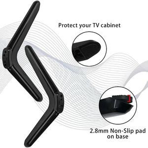 범용 TV 스탠드 TCL 65인치 다리 나사 32 베이스 테이블 ROKUTVS용 상단 마운트