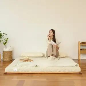 스너그홈 착붙 천연라텍스 매트리스 토퍼 3cm K 소프트