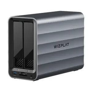 위즈플랫 HDX200UH USB 3.2 2베이 대용량 외장스토리지 하드미포함