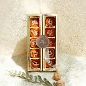 국산 곶감호두말이 선물세트 10개 보자기포장 설날 추석 명절 답례품 영동곶감 영동호두