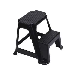 2단 스텝 발판 스텝스툴 접이식 러버메이드 계단