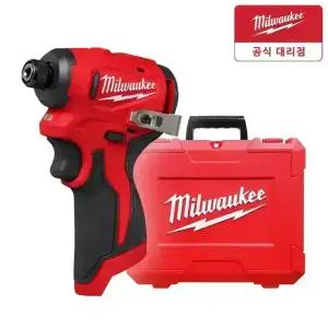 밀워키 M12 BLIDRC-0C0 12V 충전 콤팩트 브러쉬리스 임팩트 드라이버 베어툴 본체만