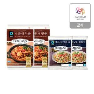 [청정원][본사직영]호밍스 낙곱새전골800g 2개+대게와랍스터볶음밥210g 2개