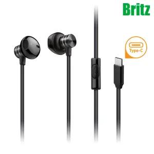 브리츠 USB C타입 유선 이어폰 P610GX 세미오픈형 생활방수