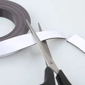 잘라쓰는 후면 자력 자석 테이프 3CM 5미터/게시판/고무/보드/줄자석/마그피아/강력/롤자석/접착/고무판