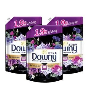 다우니 초고농축 섬유유연제 미스티크 리필 1.35L 3개