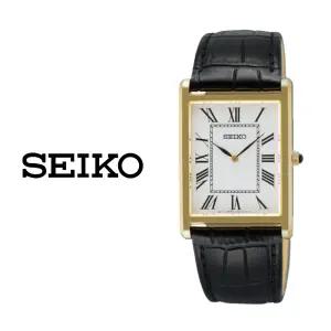 세이코 SEIKO 세르띠에 클래식 사각 남자 여자 가죽시계 패션시계 SWR104