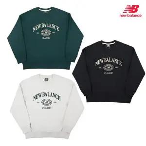 [뉴발란스] UNI 헤리티지 라운드 맨투맨 티셔츠