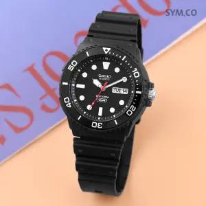 정품 스타샵 카시오 MRW-230H-1E1 다이버룩 회전베젤 데이데이트 스포티 남자 우레탄 시계 c125