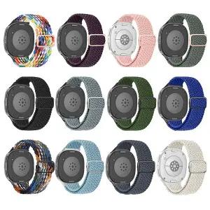 삼성 갤럭시워치8 호환 유니크 나일론 짜임 컬러 스트랩 스포츠 밴드 스냅 버클 시계줄 40 44mm